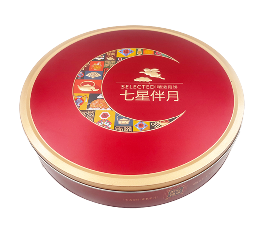 北京圆月饼罐